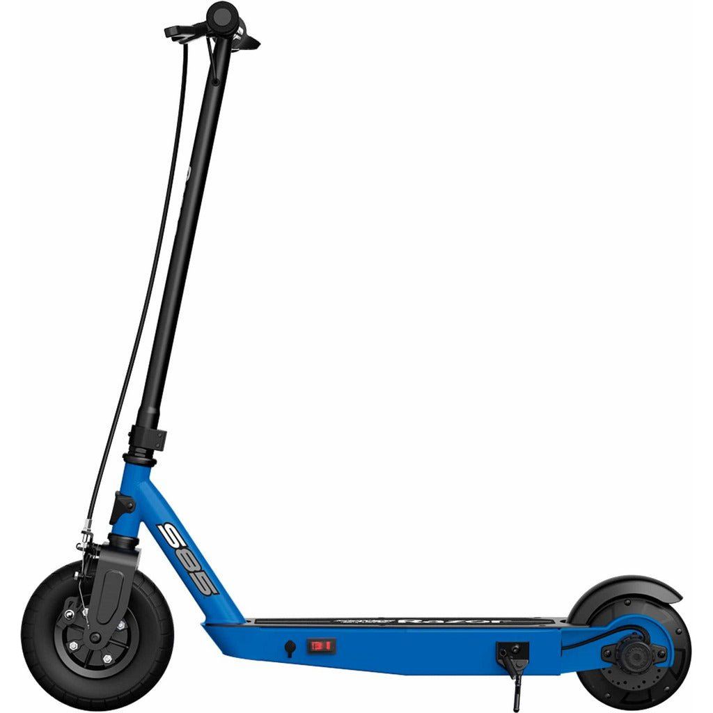 Razor PowerCore S85 12 volt Scooter - Blue side left