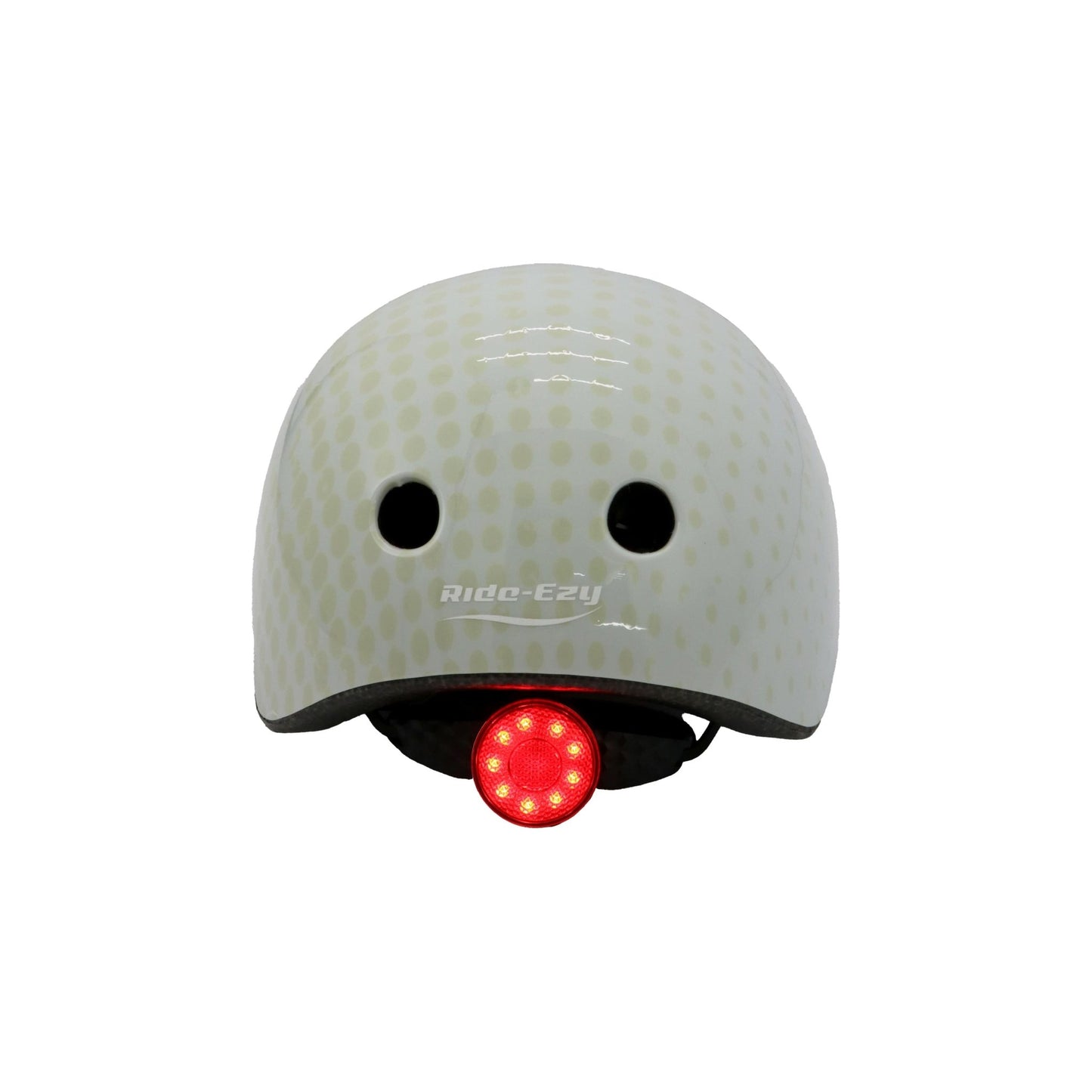 Ride-Ezy Hector 48-53cms Kids Helmet - Sandy rear with safety light