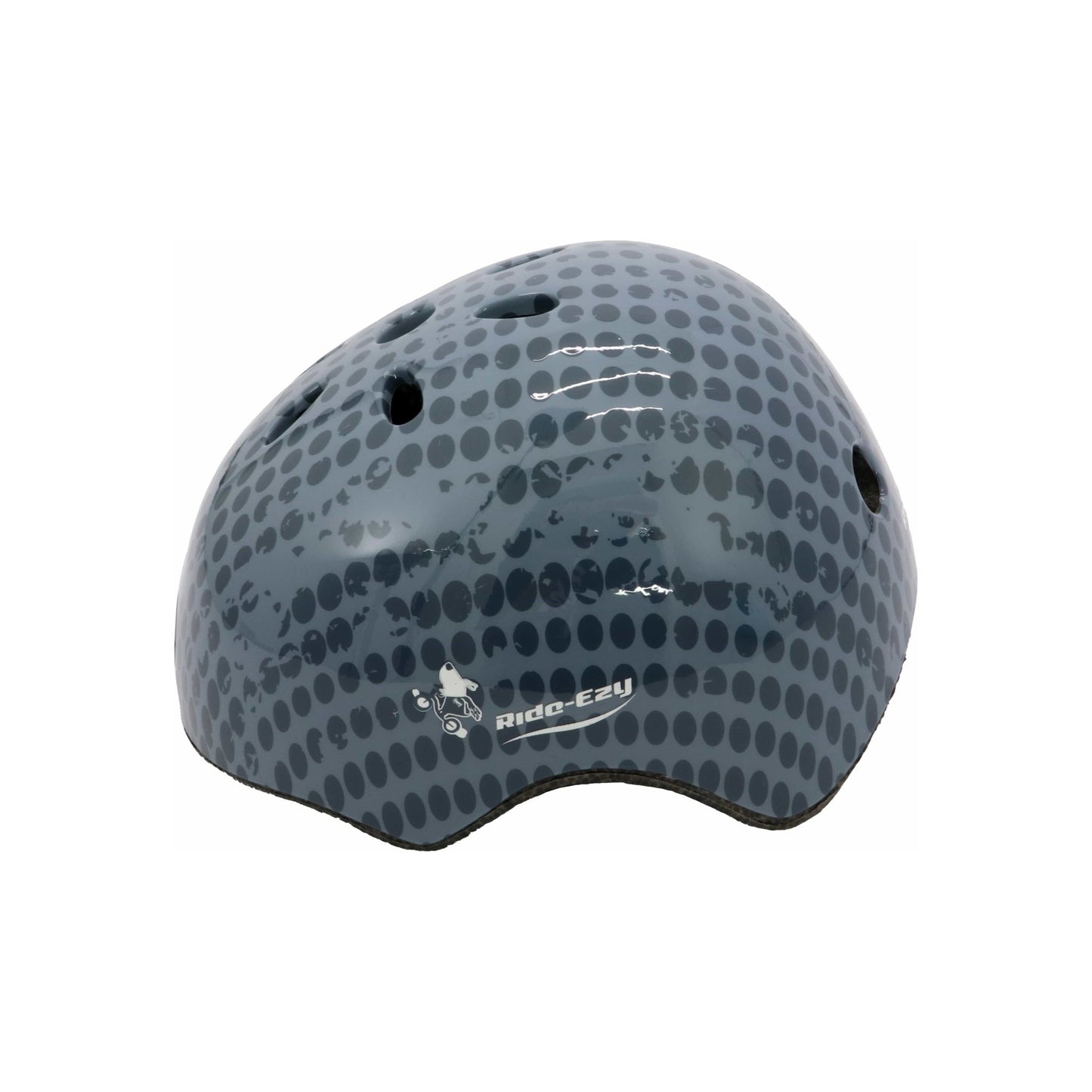 Ride-Ezy Hector 48-53cms Kids Helmet - Thunder Clouds left side