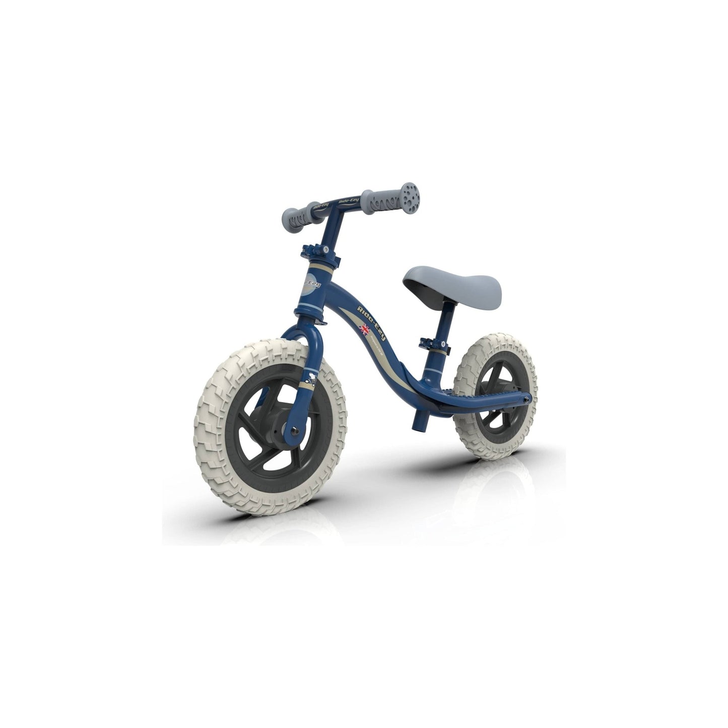 Ride-Ezy Go Balance Bike - Blue & Silver