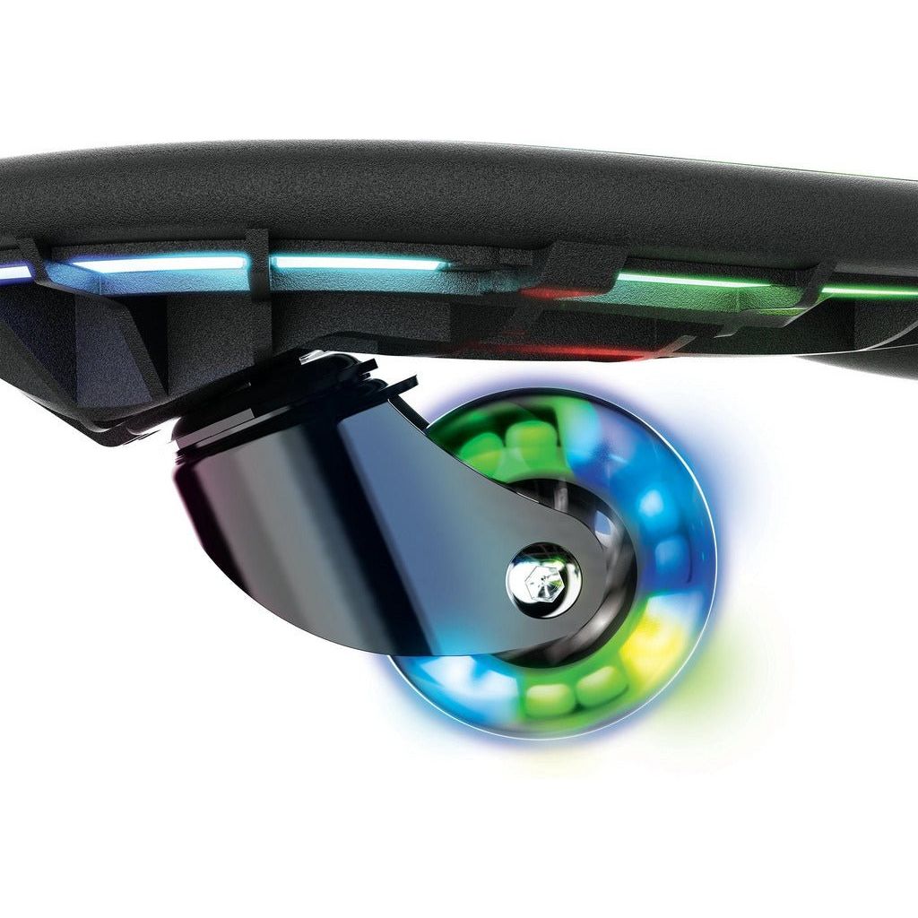 Razor LightShow Ripster Skateboard wheels close up