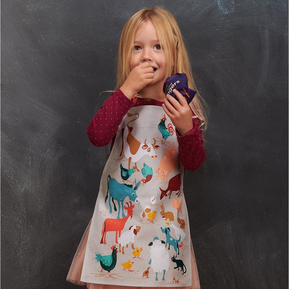 ThreadBear Garden & Farmyard Animals Apron Bundle