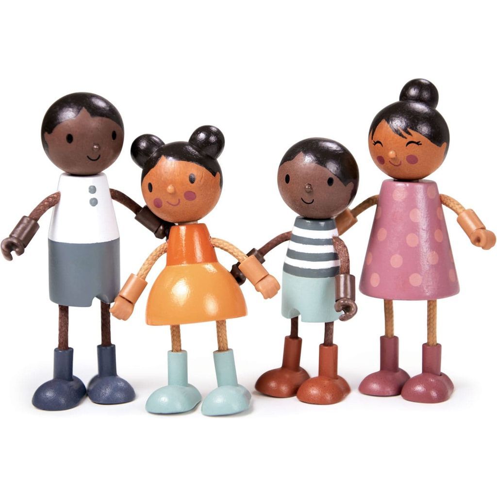 Tender Leaf Hummingbird Doll Family