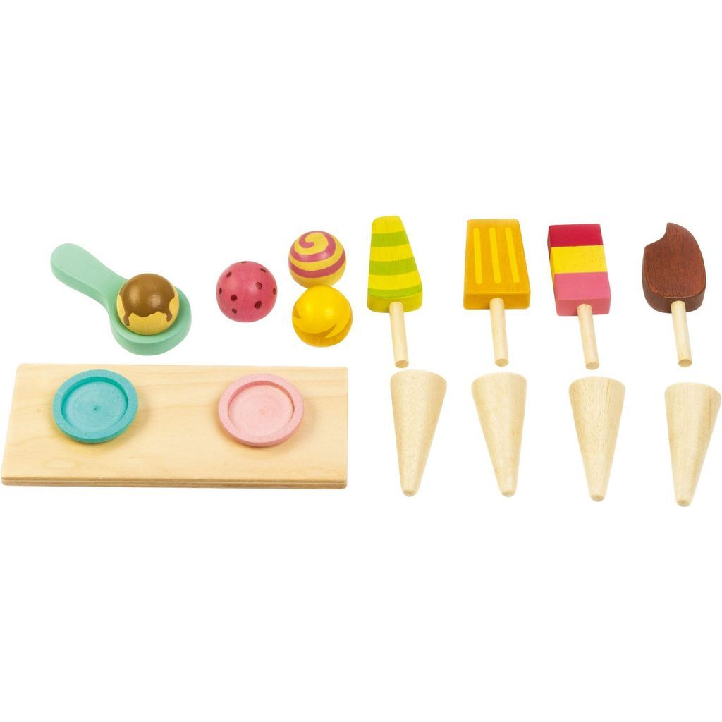 Tender Leaf Wooden Ice Cream Cart