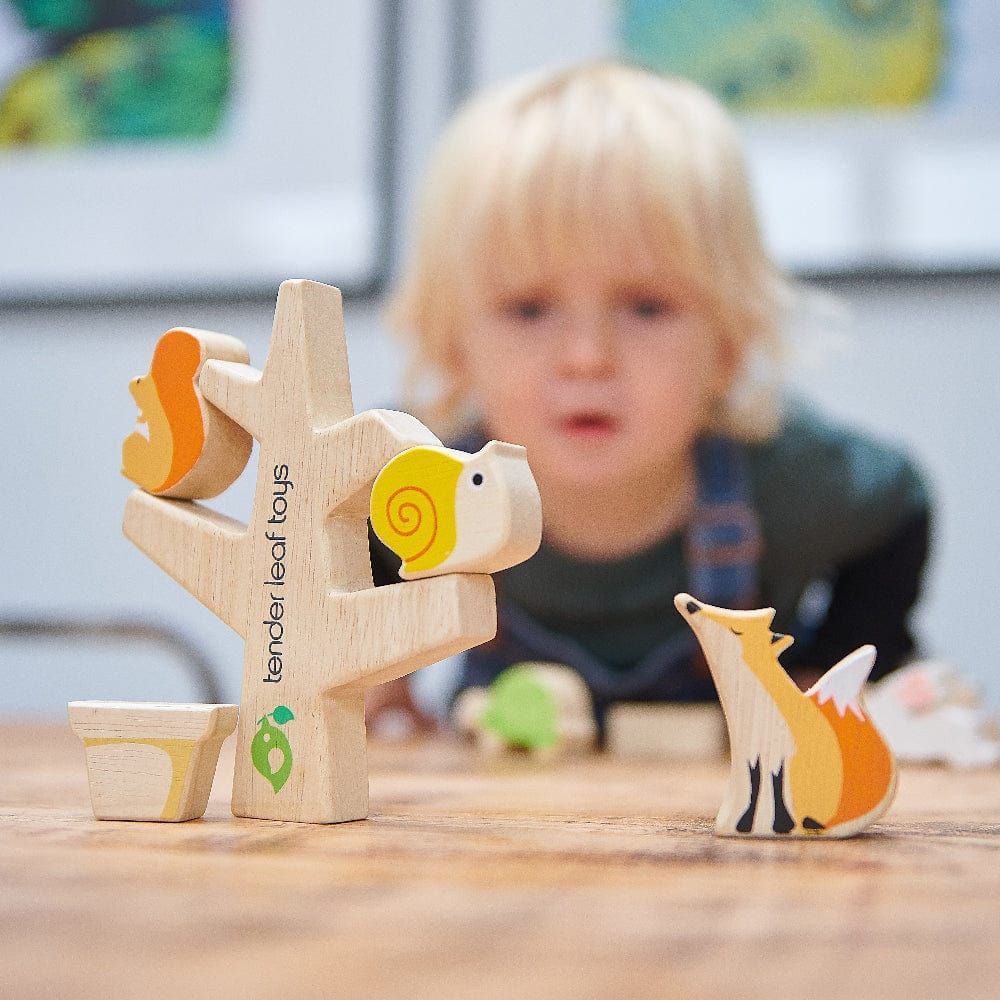 close up of ThreadBear Garden Stacker & Garden Book Bundle