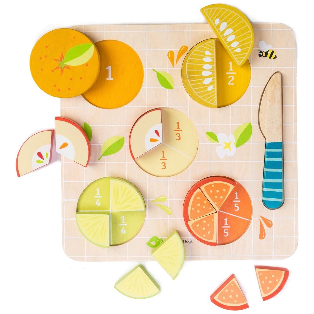 Tender Leaf Wooden Clock & Citrus Fractions Bundle