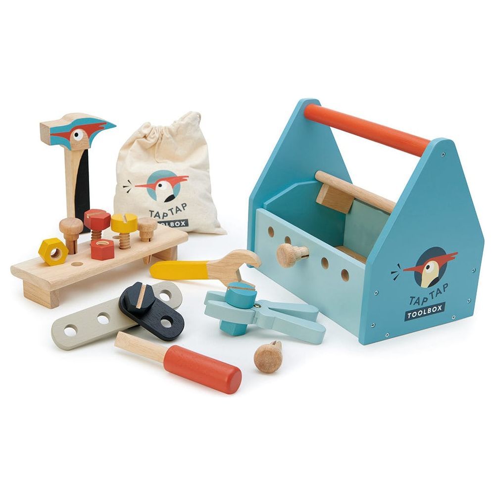 Tender Leaf Tap Tap Wooden Tool Box