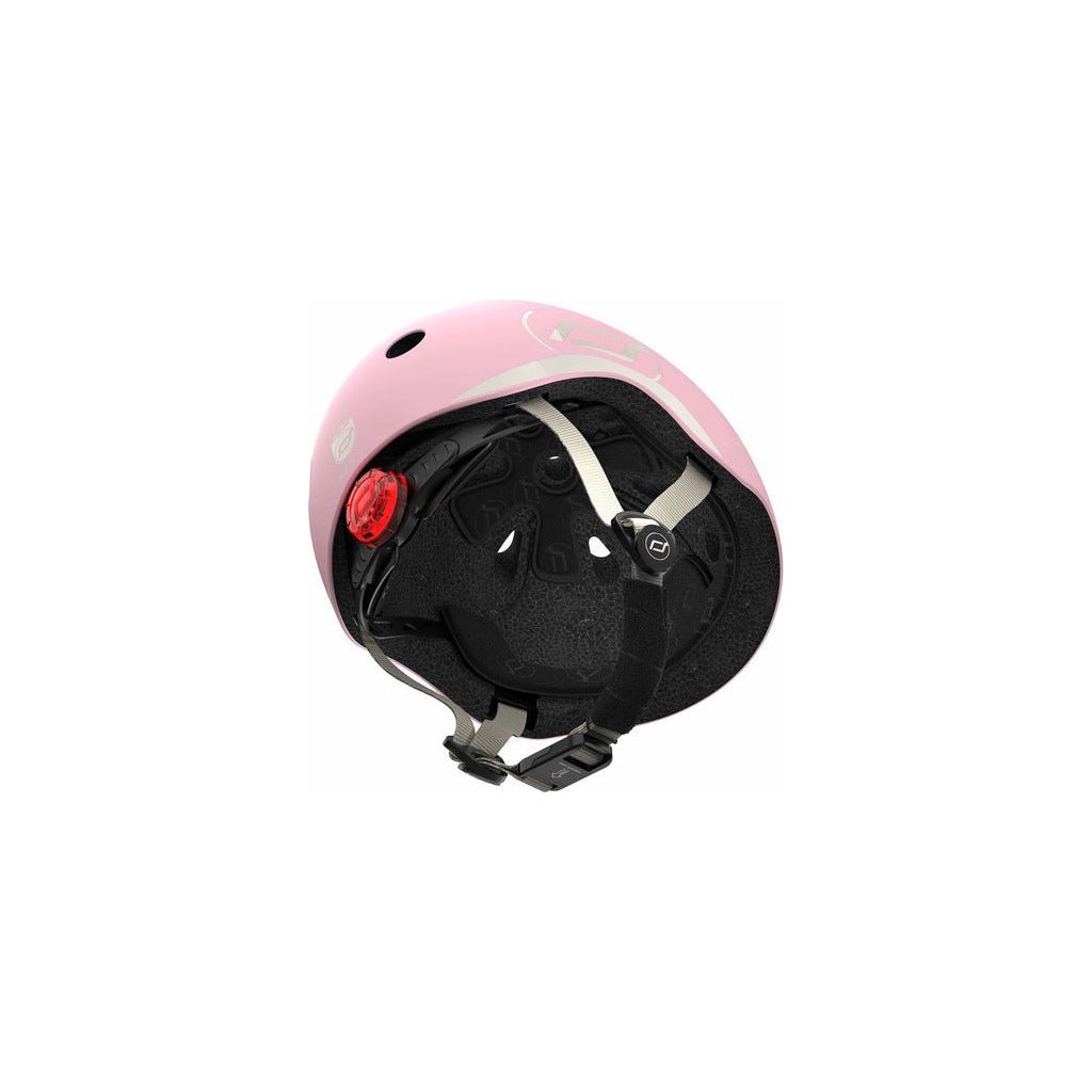 Scoot and Ride Helmet Rose XXS -S inside