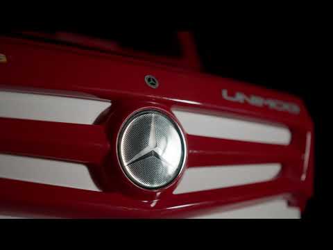 video of Rolly Toys Mercedes Unimog Fire & Rescue Truck