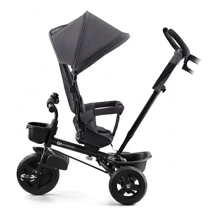 Kinderkraft Aveo Tricycle - Grey with rear facing seat