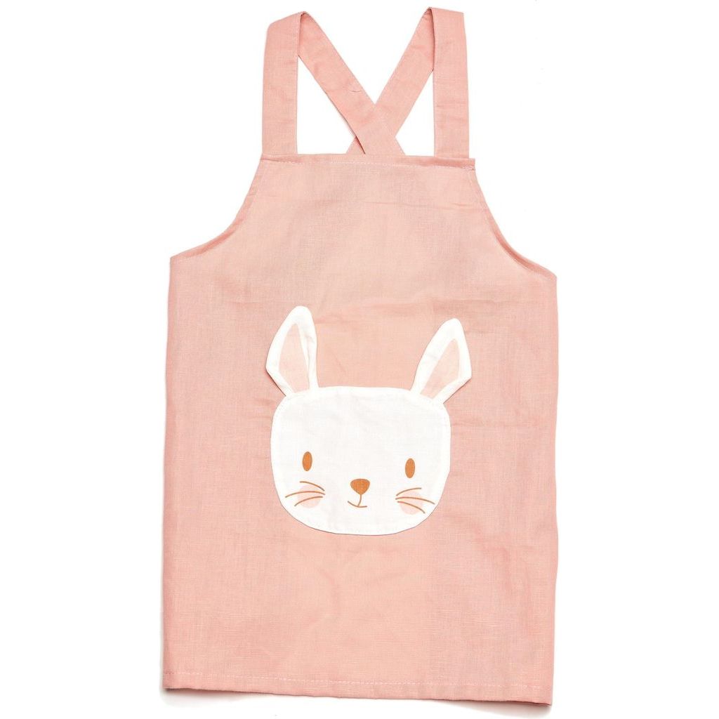 ThreadBear Rabbit Linen Apron