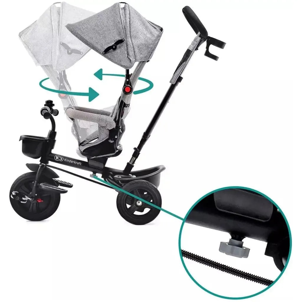 Kinderkraft Aveo Tricycle - Green seat lock