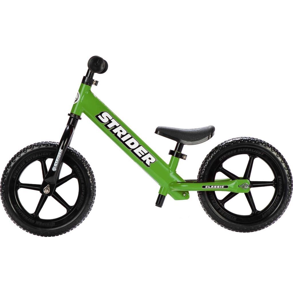 Strider Classic 12 inch Balance Bike - Green left side