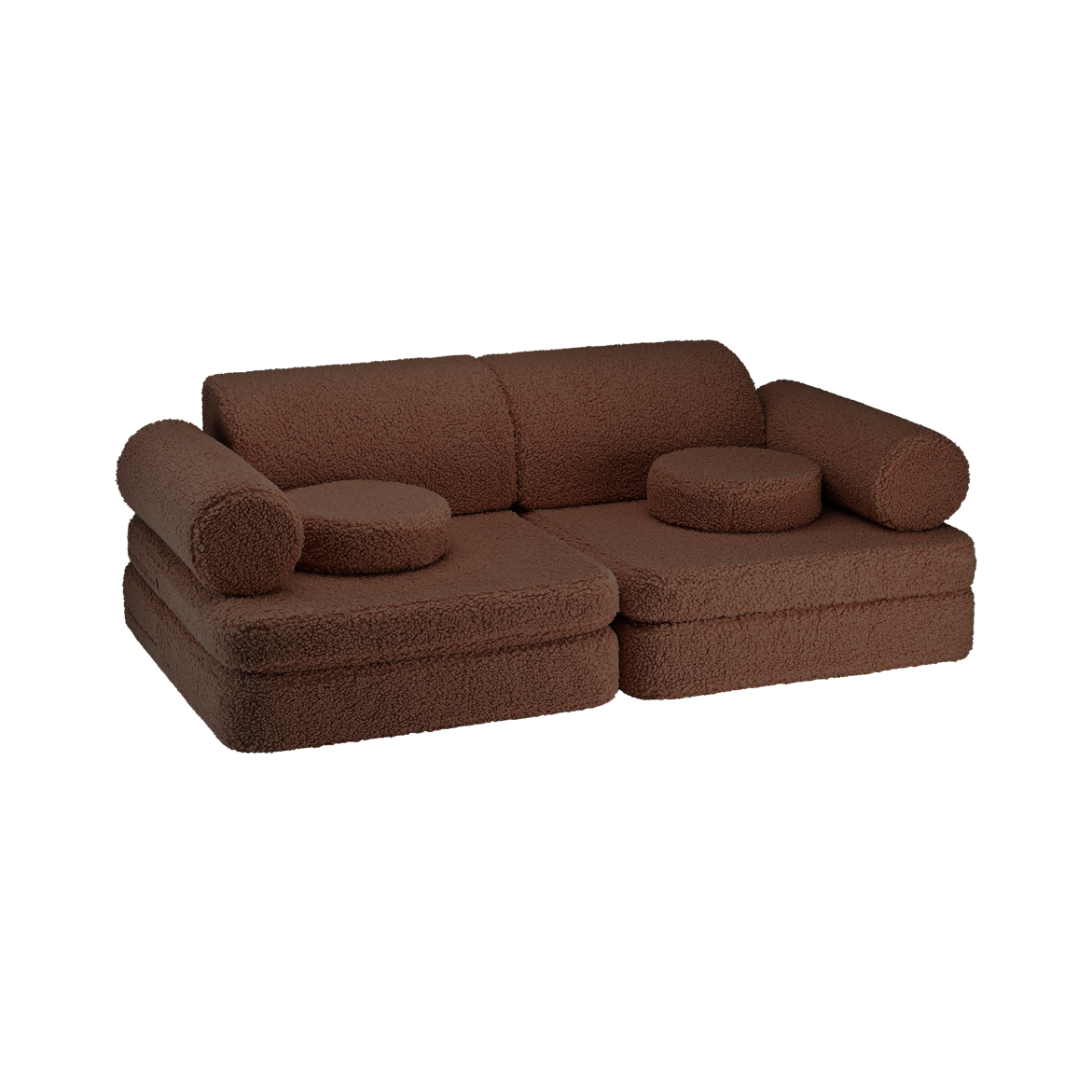 Wigiwama Settee - Teddy Boucle