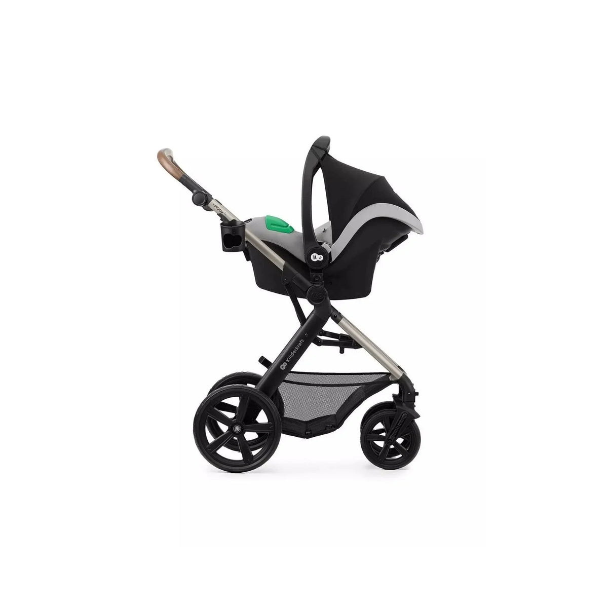 Kinderkraft Moov 2 3-in-1 Travel System - Grey