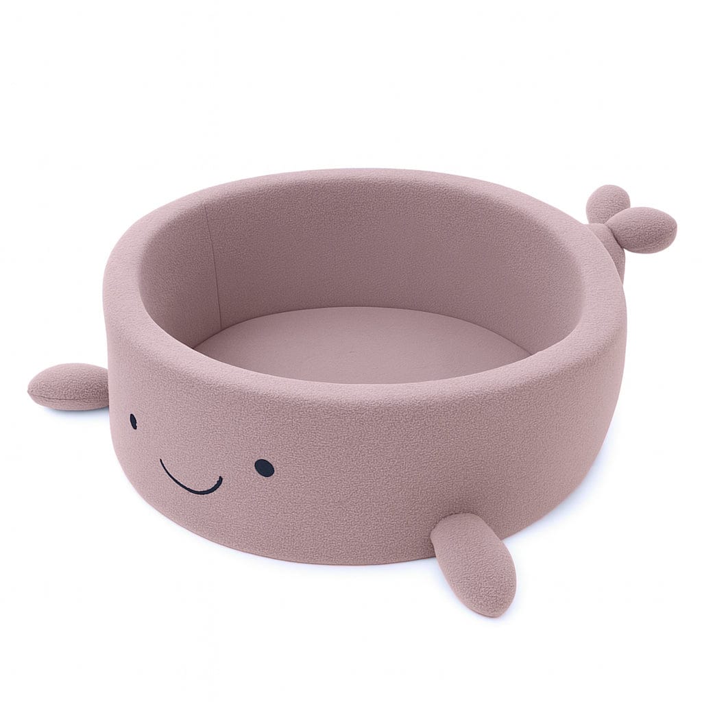 Meow Baby Whale Boucle Ball Pit