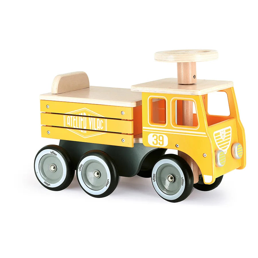 Vilac Ride-on Wooden Construction Truck