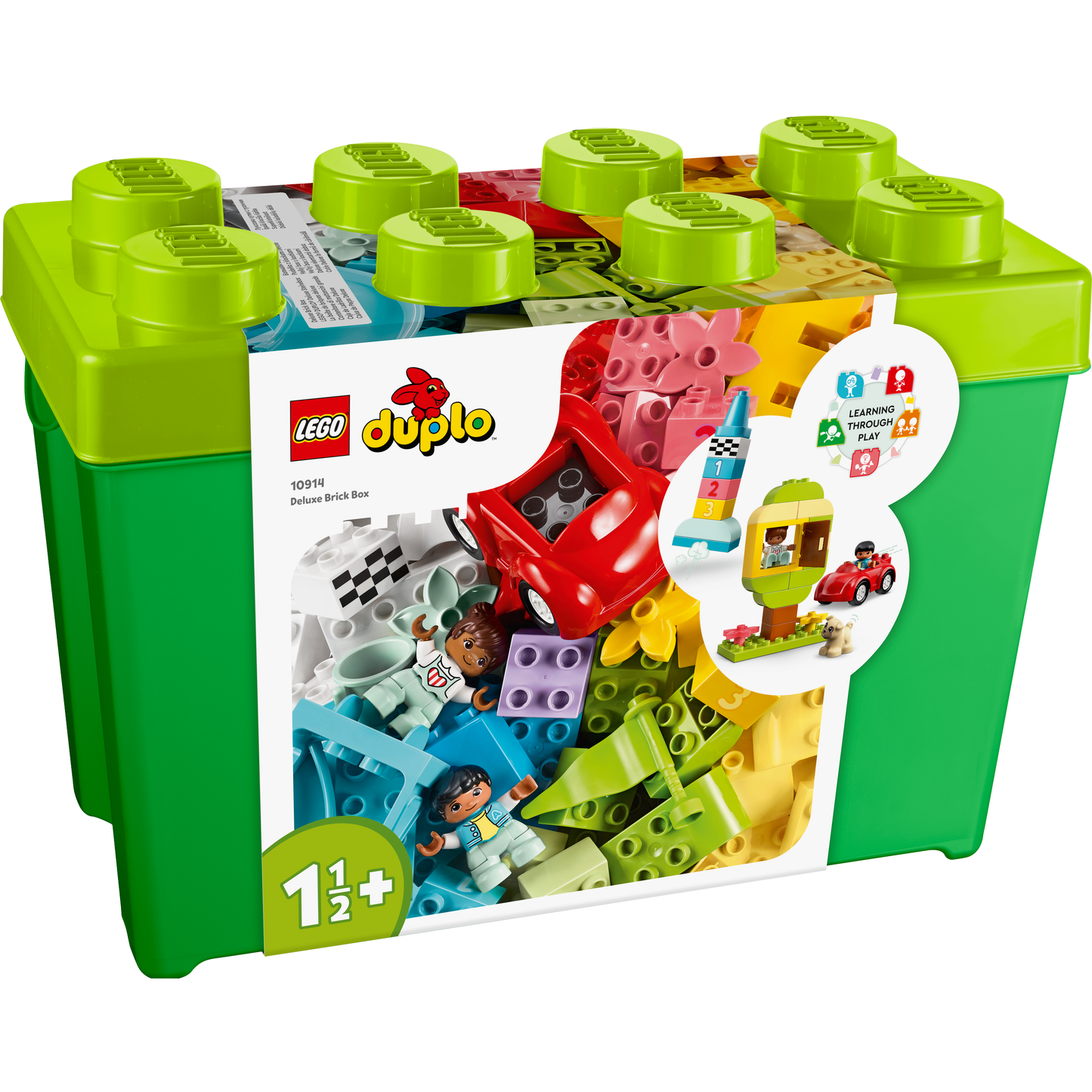 Lego Duplo 10914 Deluxe Brick Box for Children Ages 18 Months and Up