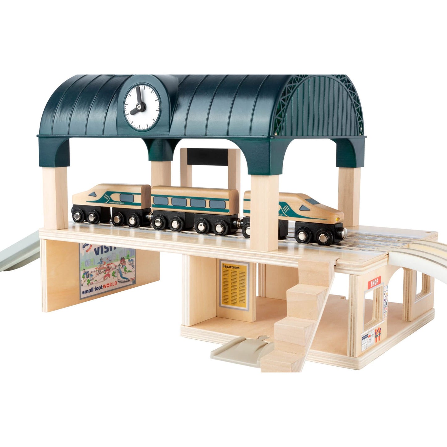 Small Foot Wooden Train Station with Accessories