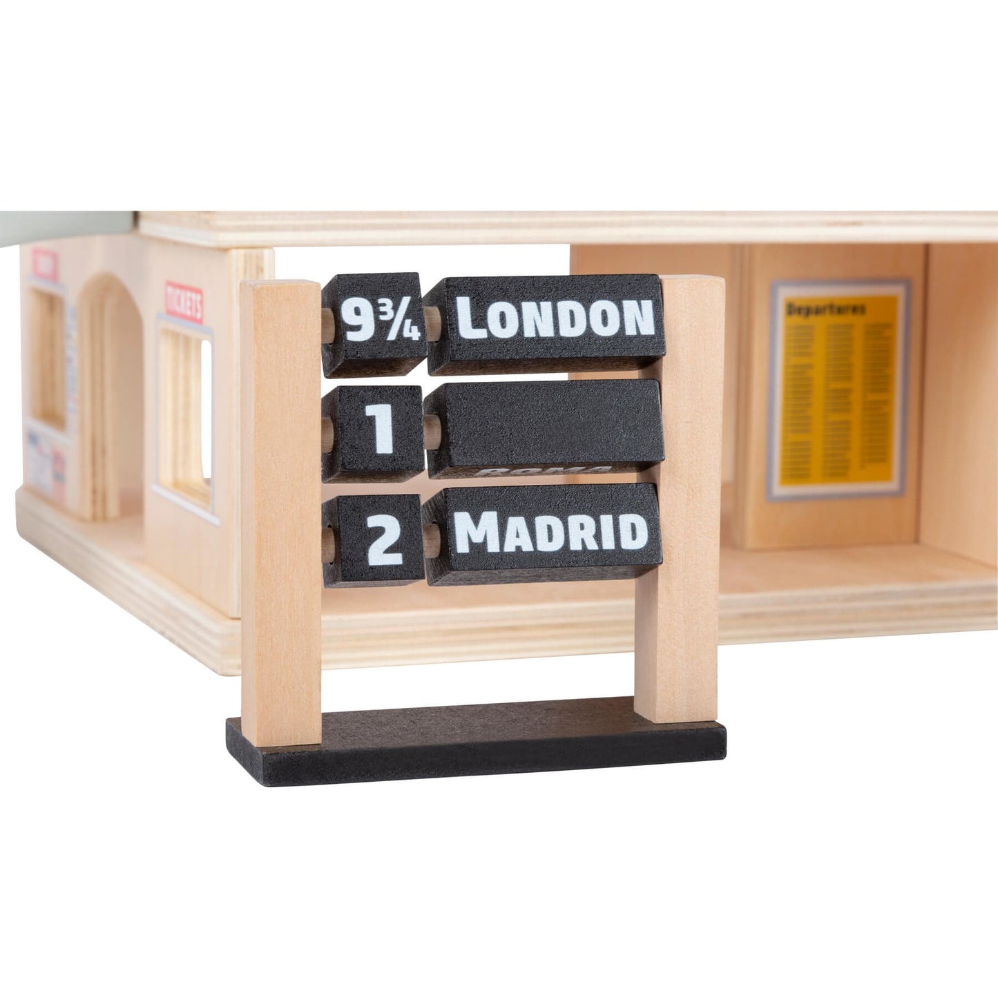 Small Foot Wooden Train Station with Accessories