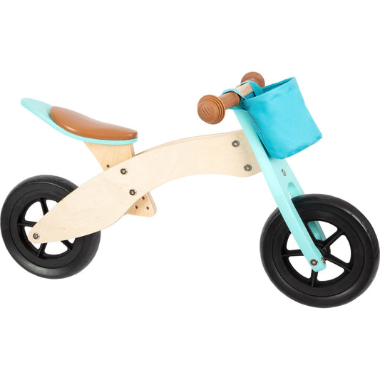 Small Foot Training Balance Bike and Trike Turquoise Maxi