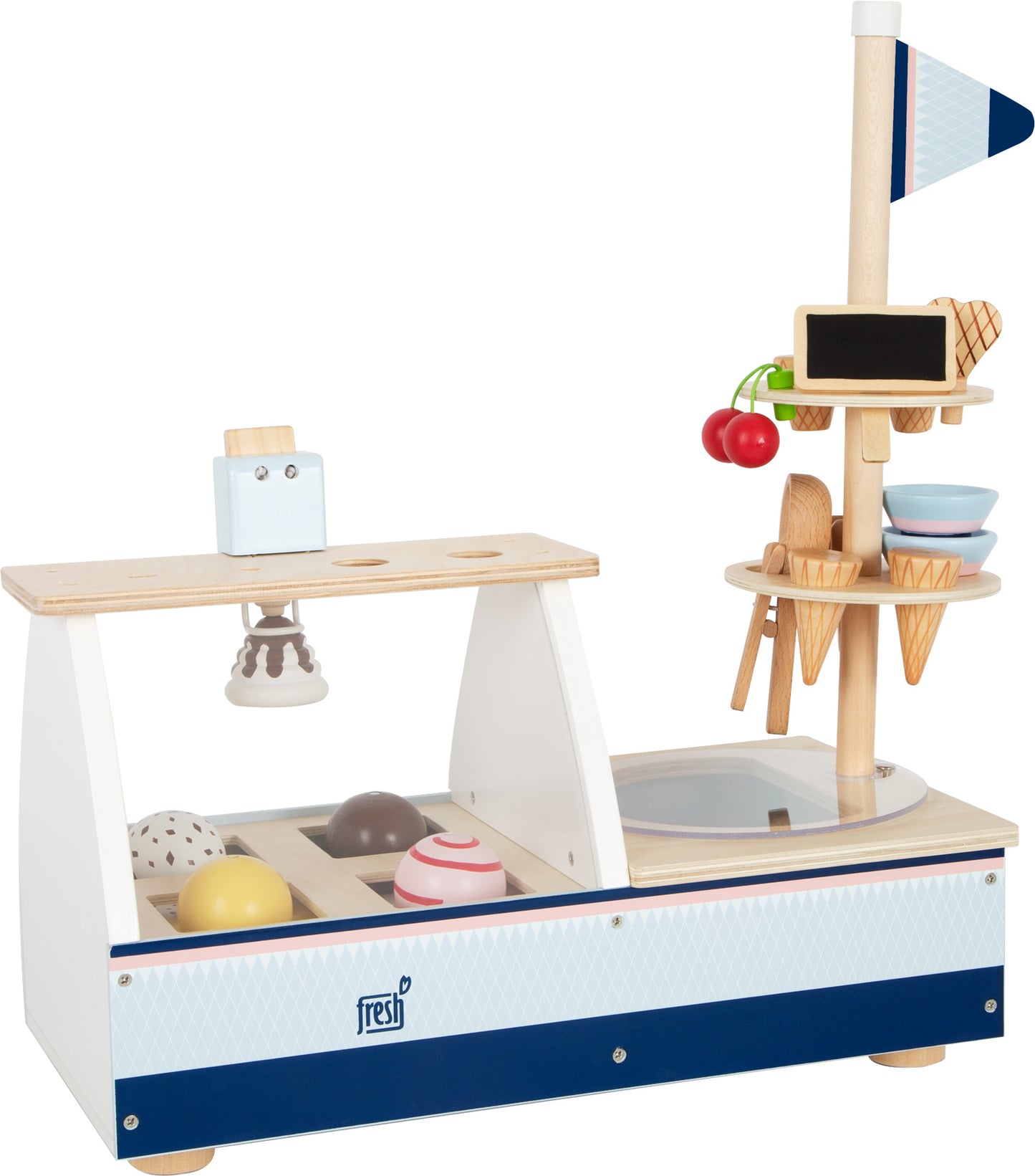 Small Foot Wooden Ice Cream Counter Fresh