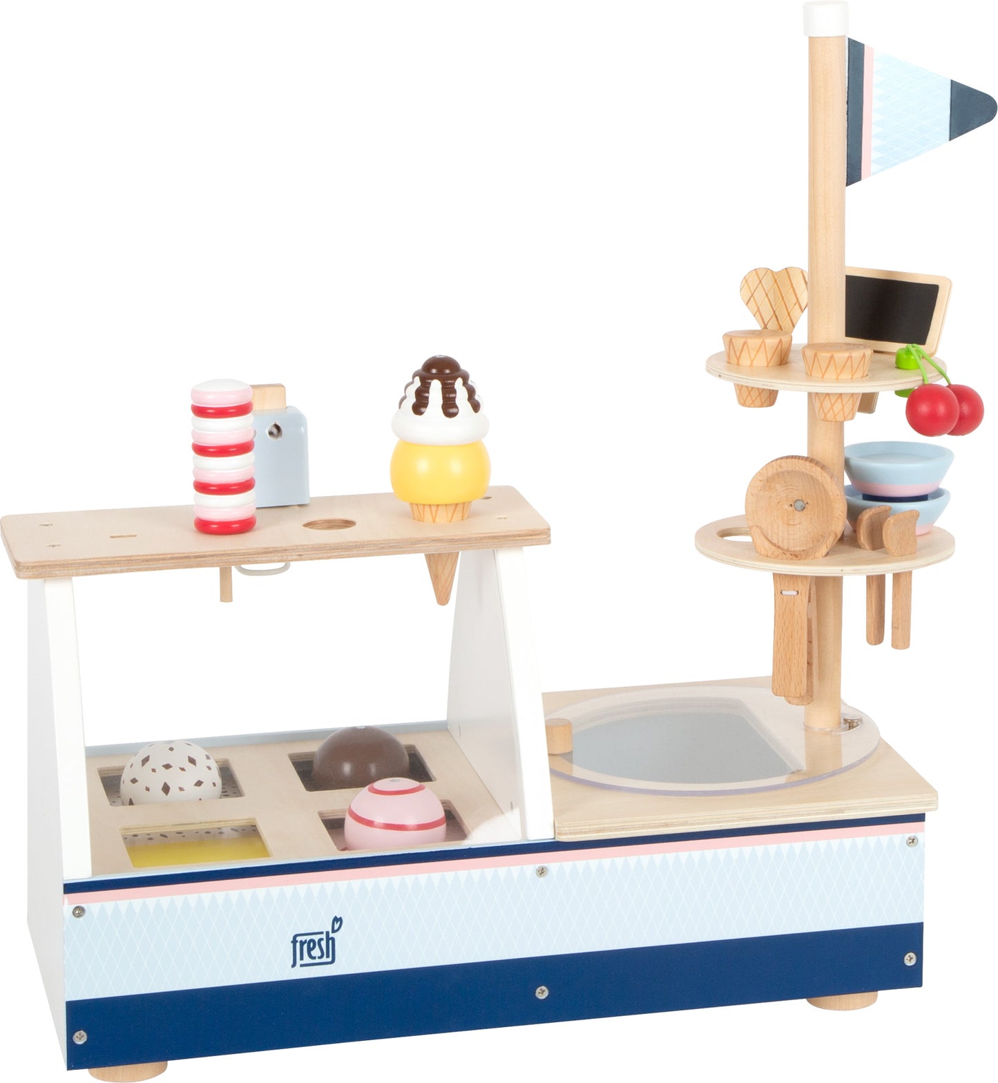 Small Foot Wooden Ice Cream Counter Fresh