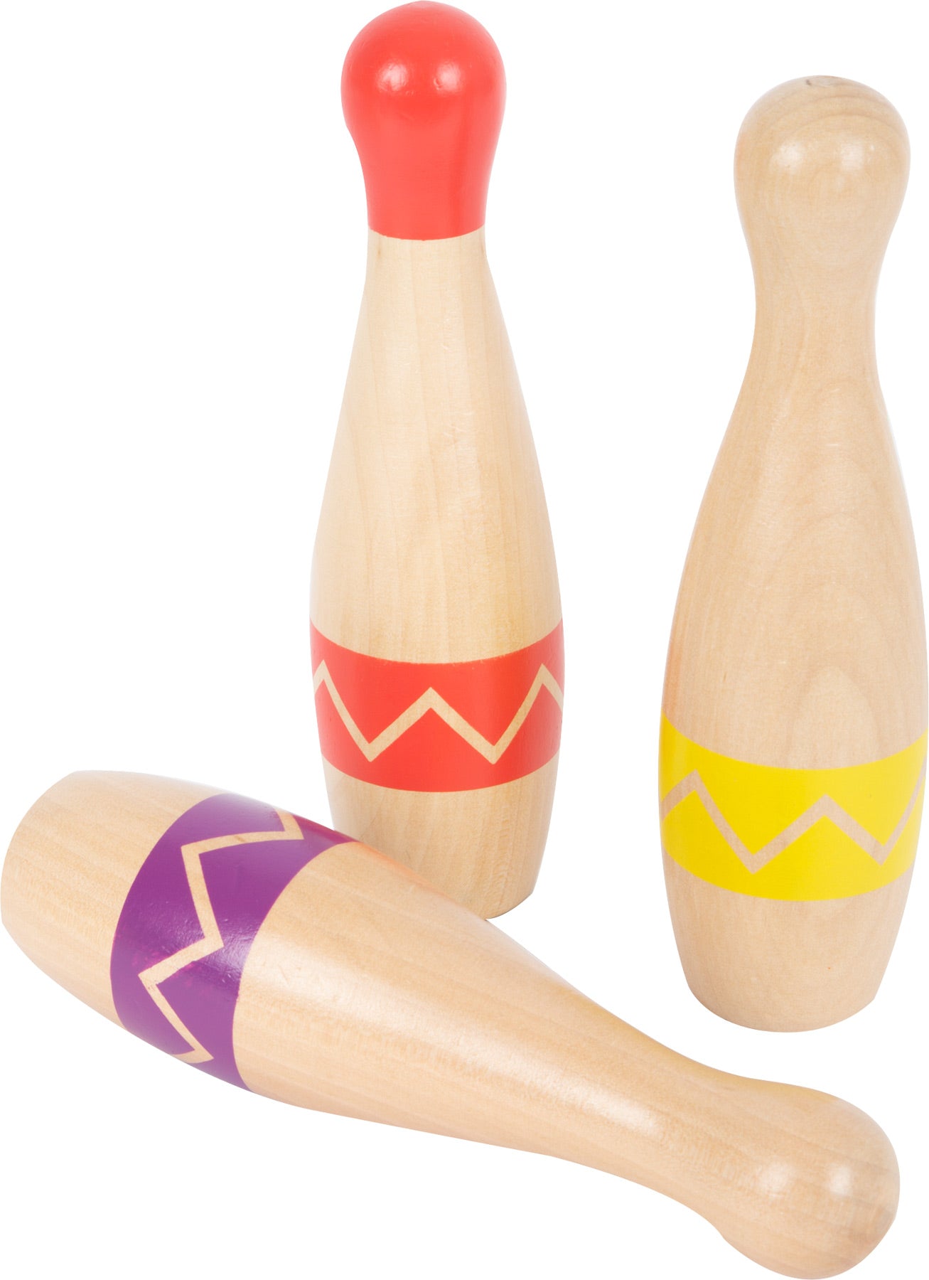 Small Foot Wooden Skittles Game Active