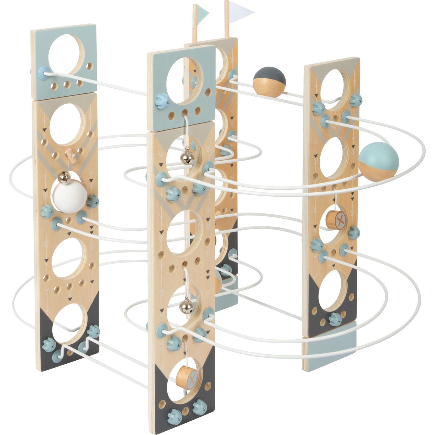Small Foot Wooden Modular Marble Run