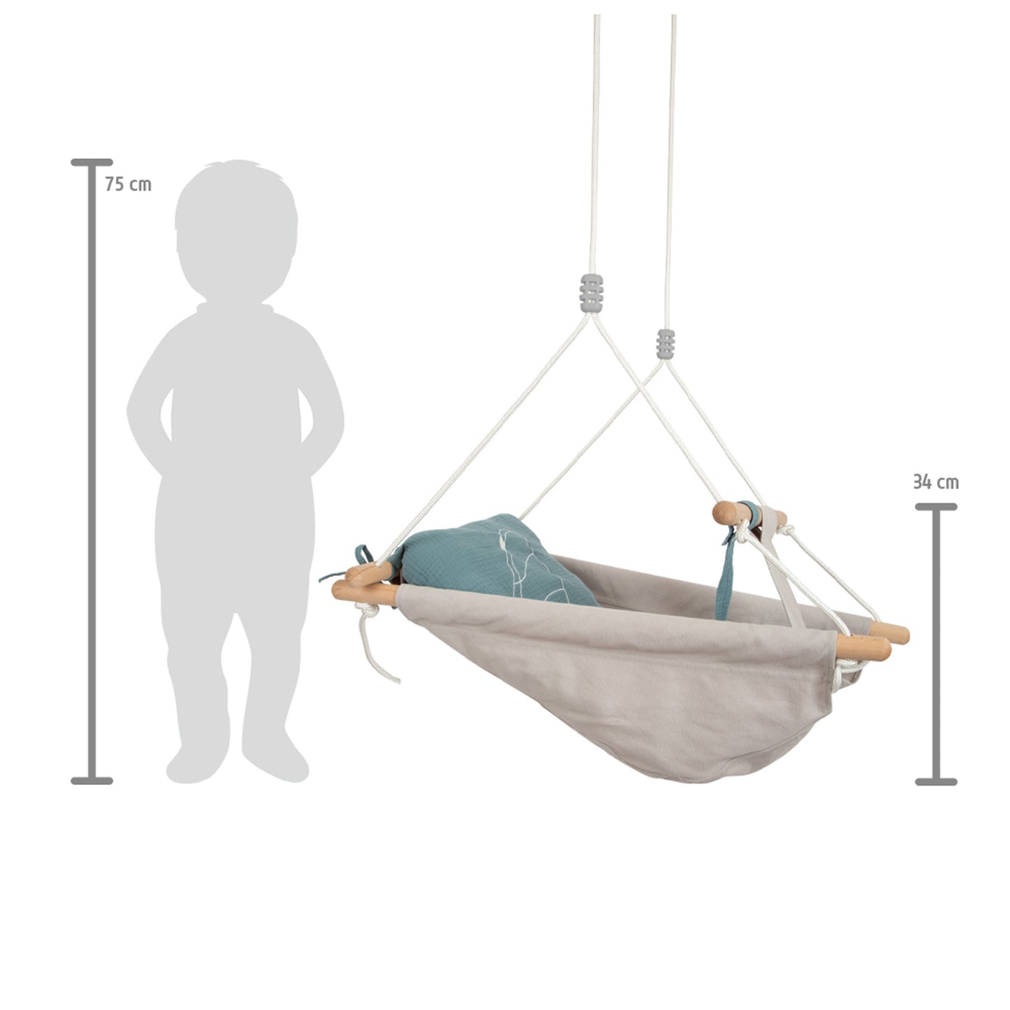 Small Foot Baby Swing - Seaside