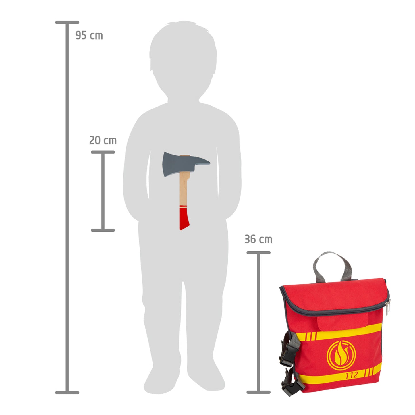 Small Foot Fire Brigade Backpack