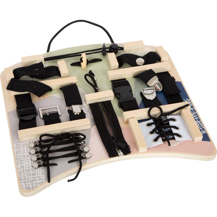 Small Foot Latches and Bindings Motor Activity Board