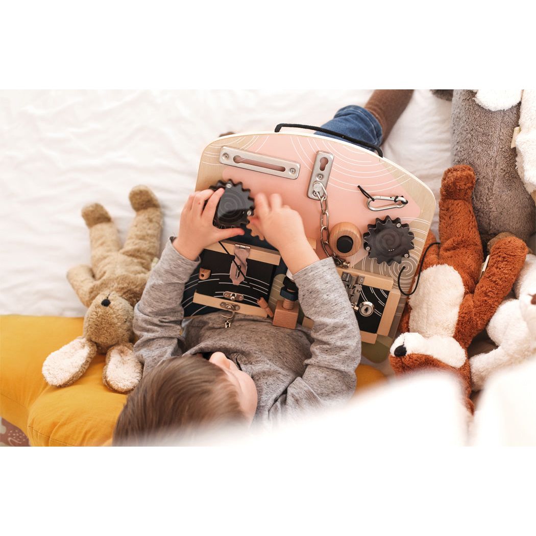 Small Foot Locks and Rotation Motor Activity Board