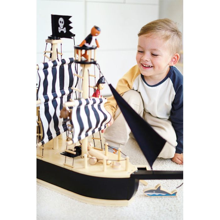 Small Foot Wooden Pirate Ship