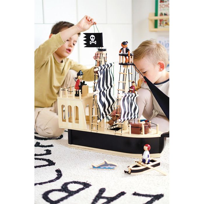 Small Foot Wooden Pirate Ship