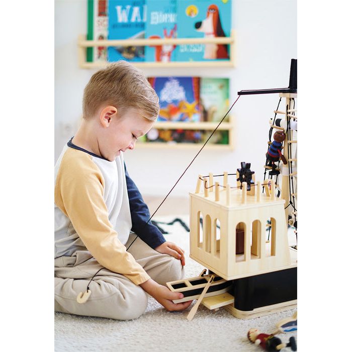 Small Foot Wooden Pirate Ship