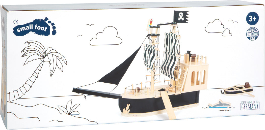 Small Foot Wooden Pirate Ship