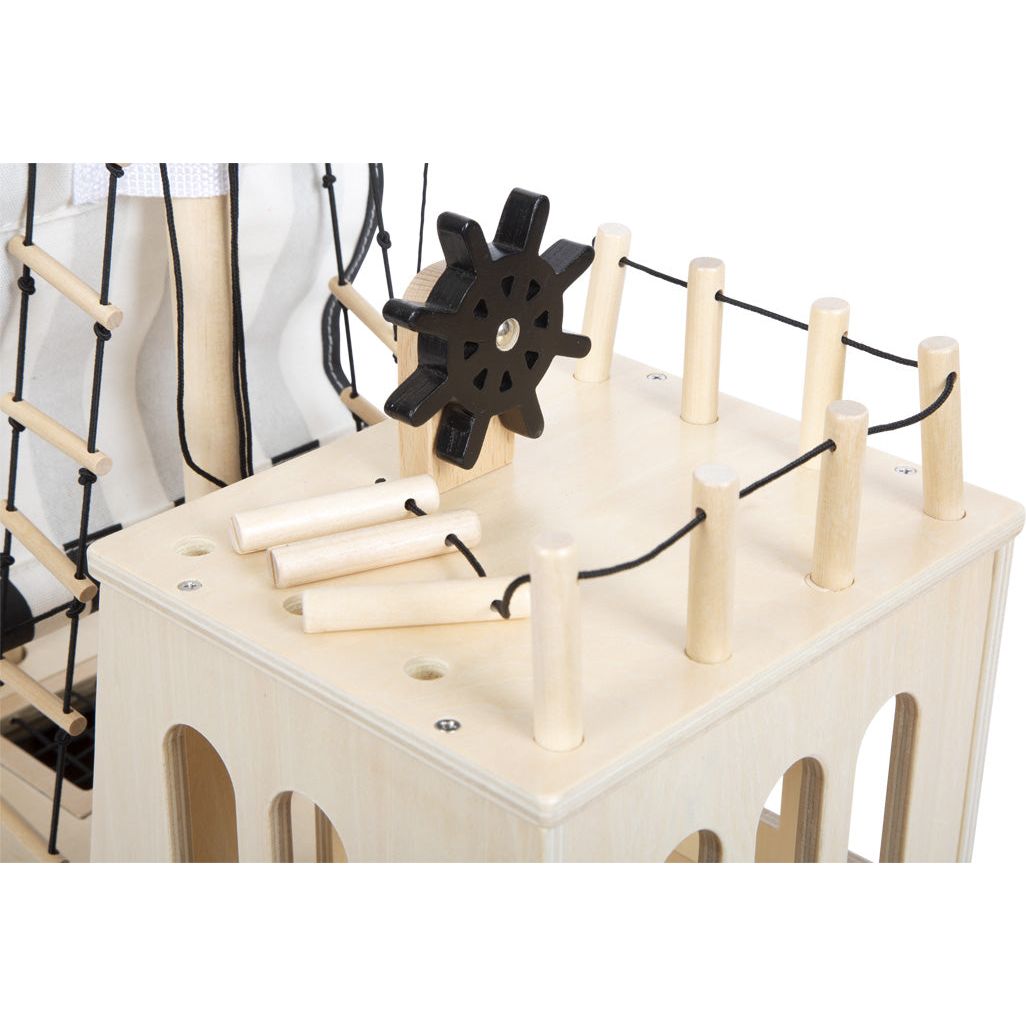 Small Foot Wooden Pirate Ship