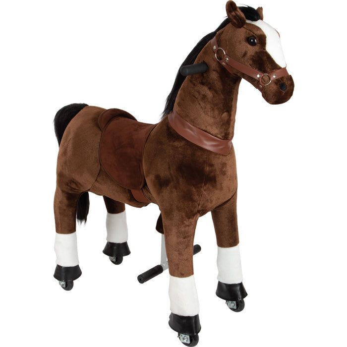 Bed Foot Riders Small Foot Ride On Horse On Wheels | The Online Toy Shop