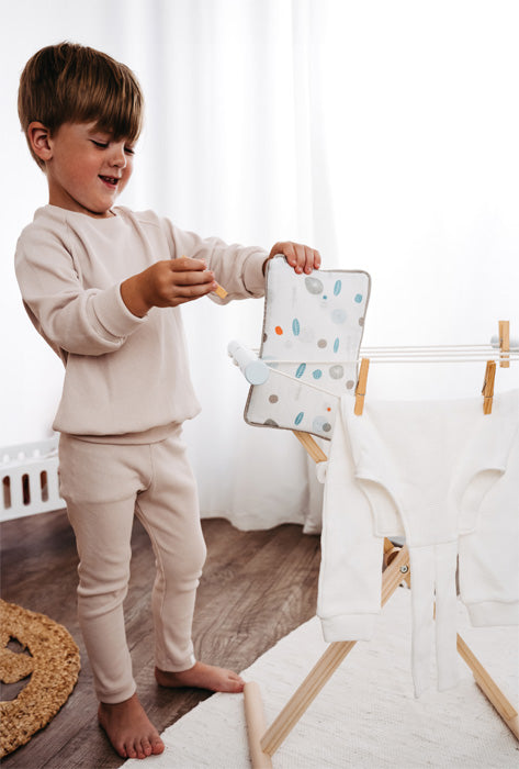 Small Foot Clothes Drying Rack