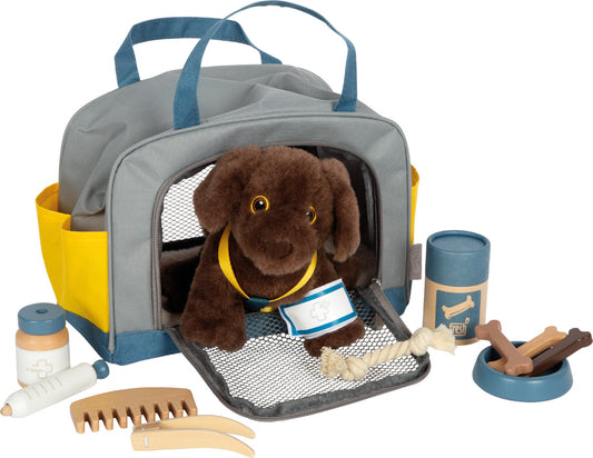 Small Foot Dog with Carry Bag and Care Set