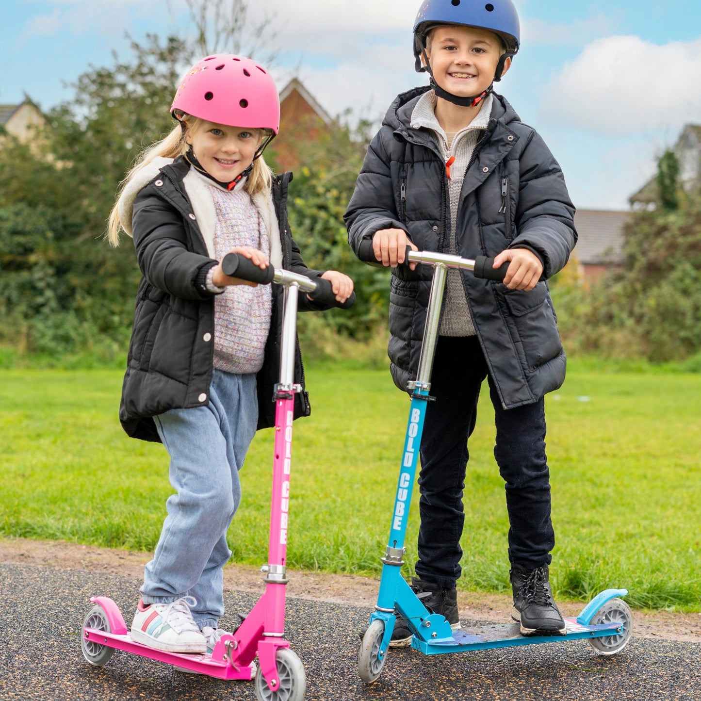 BOLDCUBE Purple - 2 Wheel Scooter