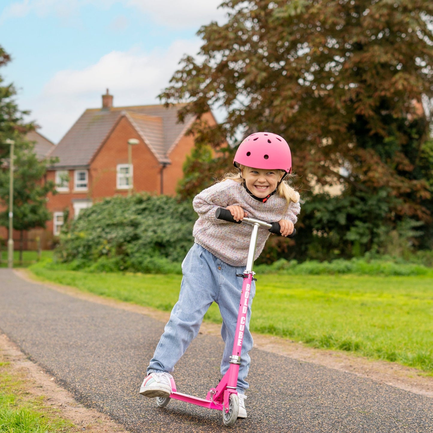 BOLDCUBE Pink - 2 Wheel Scooter