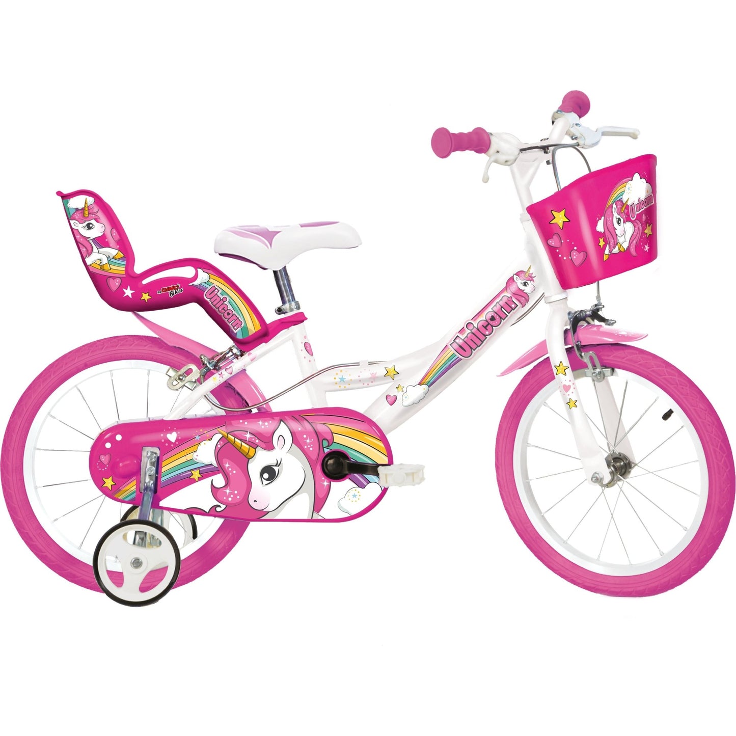 Unicorn Kids Bicycle - The Online Toy Shop - 4 - Dino Bikes