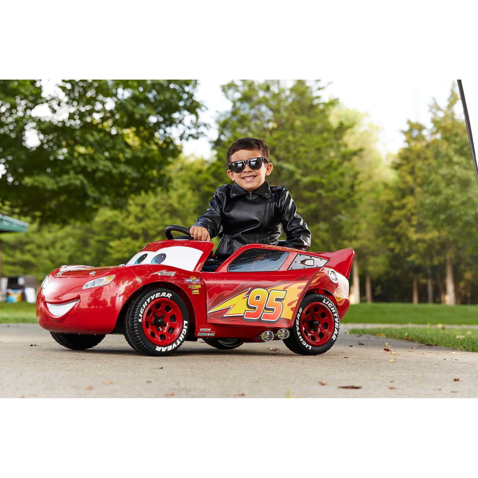 Lightning mcqueen 6v car online