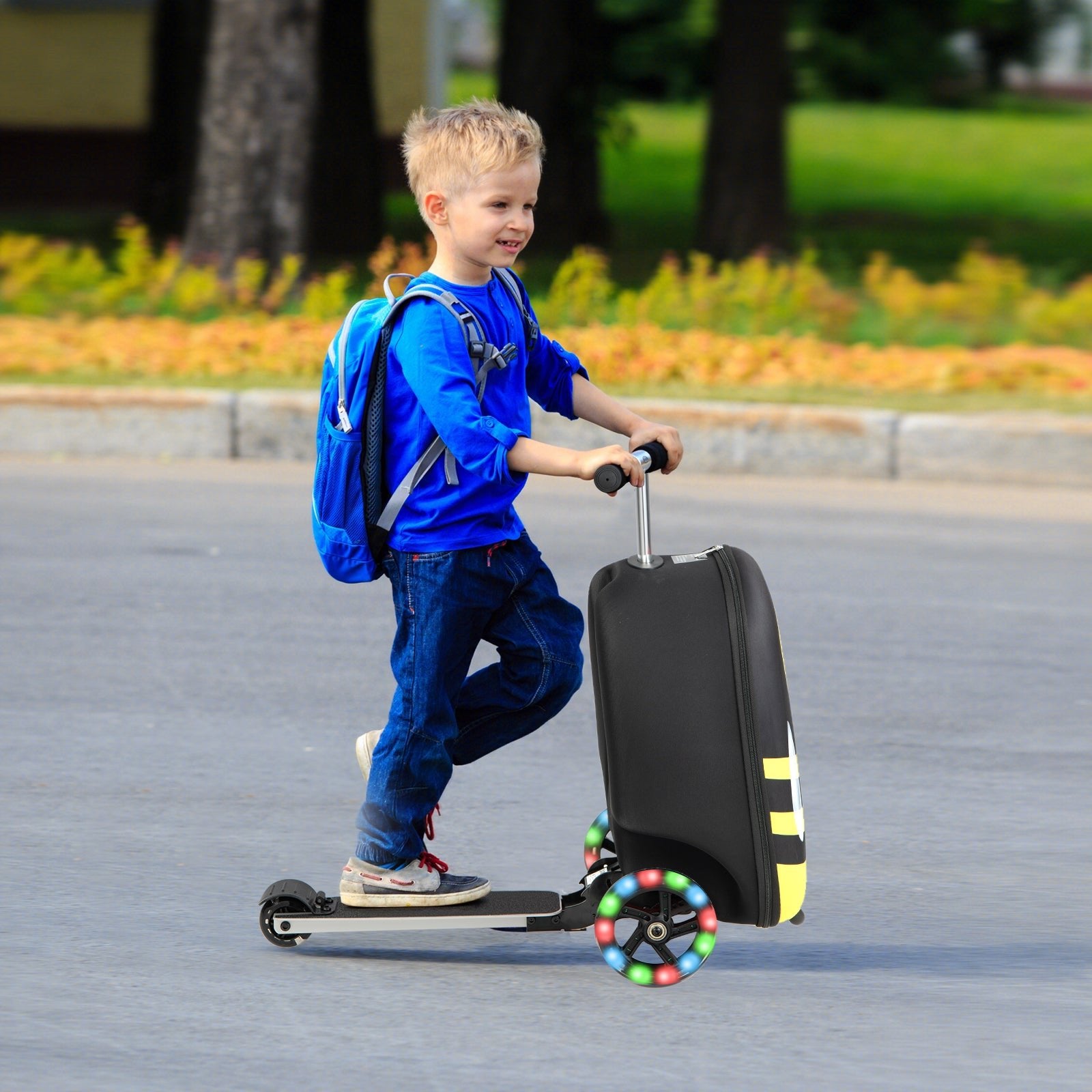Ride on scooter luggage new arrivals