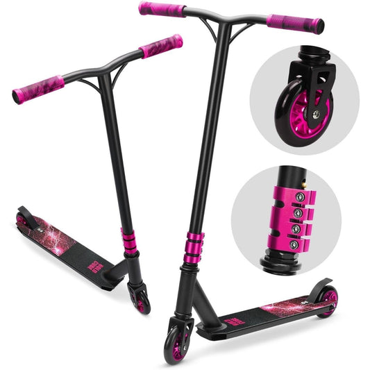 BOLDCUBE Pink - Deluxe Stunt Scooter