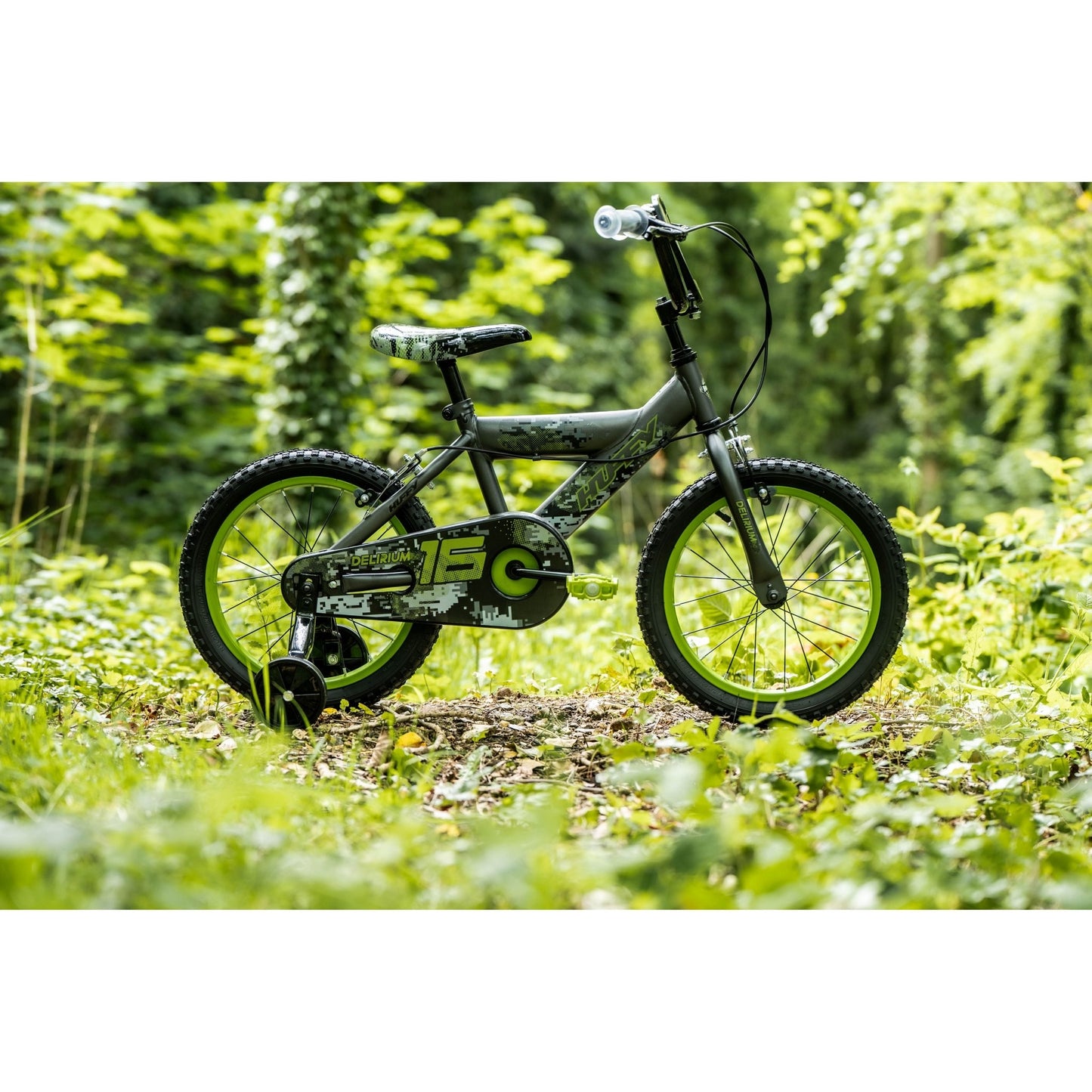 Huffy Delirium 16" Bike Matte Silver