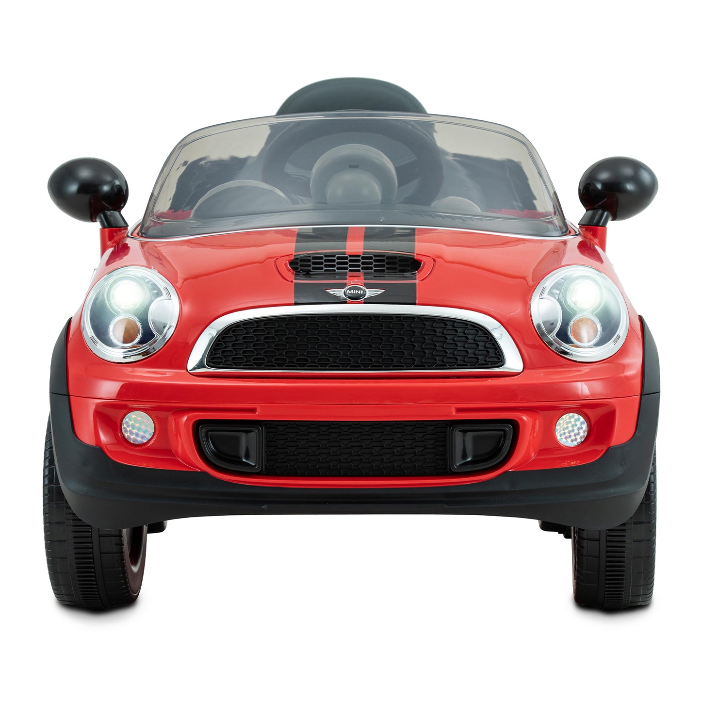 Mini Cooper S Roadster 6 Volt Car with Remote Control - Red