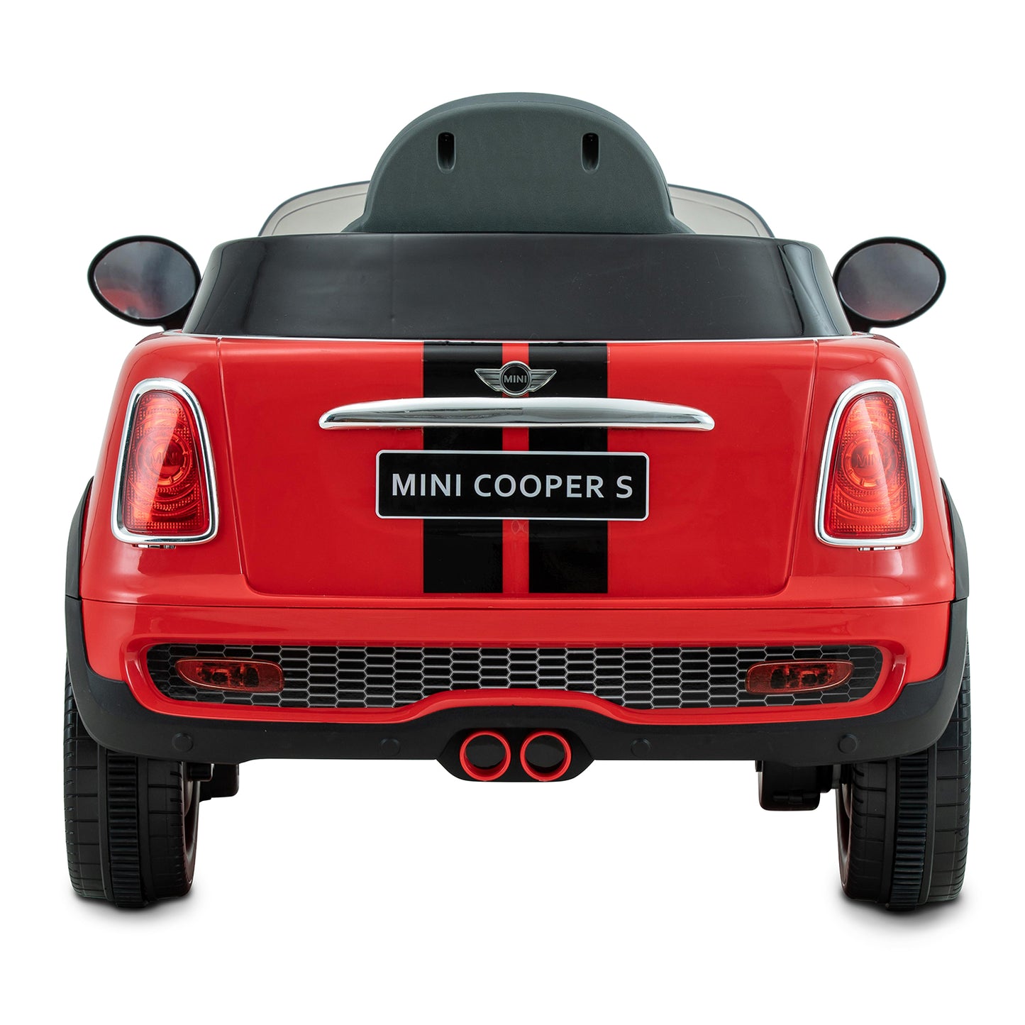 Mini Cooper S Roadster 6 Volt Car with Remote Control - Red